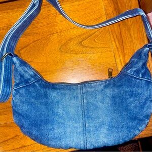 SOLD Denim crossbody and shoulder bag!